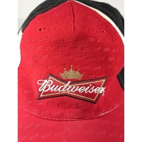 Budweiser Hat Red Black White - Picture 2 of 8